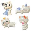 Adhesive Wall Decor Cute Cat Light Switch Sticker, Adorable Kitten Self?Adhesive Socket Panel Living Room Surround Cover Decor, Indoor Home for Kids