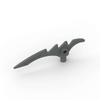 MOC 10PCS 98141 Moon Tooth Blade Building Blocks Kit Prop With Sawtooth Arms Part Bricks Particle Toy Children Birthday Gifts
