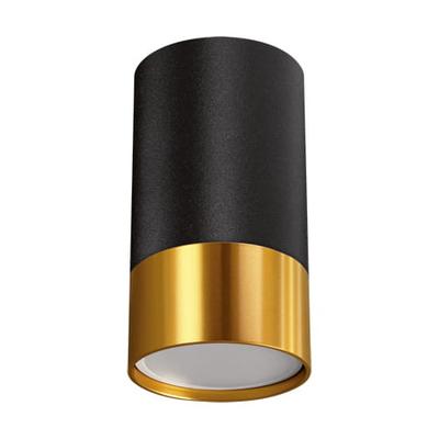 Oprawa Sufitowa Dekoracyjna Czarno-złota PUZON GU10 35W IP20 Ideus 04123