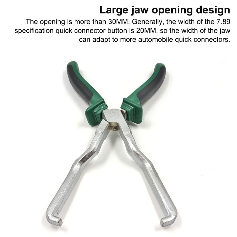 Fuel Line Removal Pliers Cushioned Grip Heavy Duty Carbon Steel for Car Fuel Filter Repair Professional Mechanic Use
