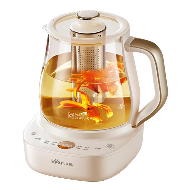 Bear 1.5L All-Glass Multifunction Health Kettle CN plug (adapter included)