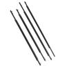 4 Pcs Car Door Belt Moulding Weatherstrips Outside Window Seal Belt 75710-47021 for Toyota Prius 2010 to 2015 75730-47021