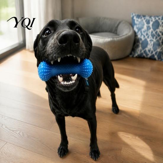 Canine Dental Prop Dog Tooth Brushing Helper, Pet Chewable Toy, Dual-Action Oral Hygiene Tool Care for Cleaning Teeth, Removing Tartar And Plaque,