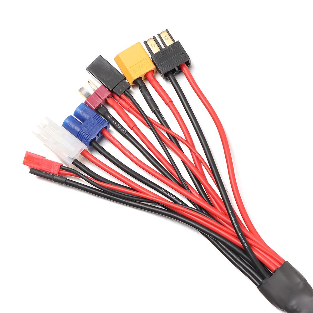 Line Accessories RC Lipo Battery Cable Charging Adapter Charger Splitter Multi Charging Plug