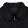 TRIES Men's Autumn/Winter Wool Blend Lapel Overcoat