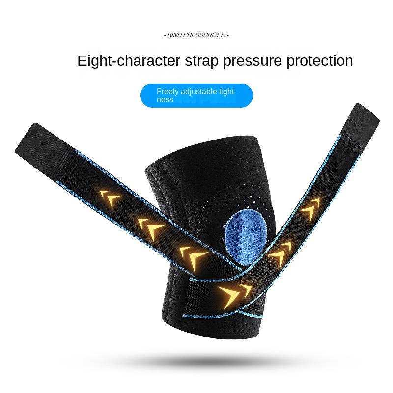 Sports Knee Pressure Strap Silicone Cold Running Basketball Mountaineering Meniscus Patella Protection Kneepads Sports