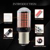 1Pc 1157 Led Red Canbus 3014 144-Smd Car Turn Signal Brake Light No Flash