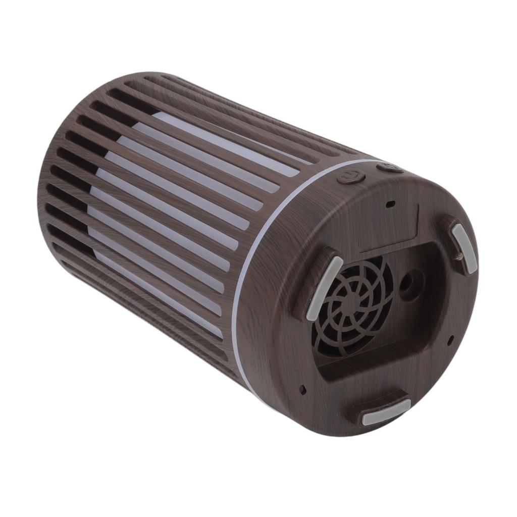 Aroma Humidifier Silent Wood Grain Remote Control Essential Oil Diffuser Humidifier with Ambient