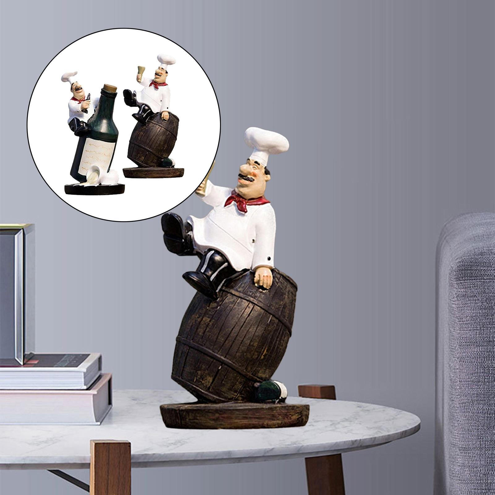 

Нежная фигурка шеф-повара, орнамент, статуи, модель, декор для ресторана