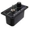 12V Bilge Pump Control Switch Panel 3 Way Manual/Off/Auto with LED Indicator 5A Fuse for Yacht Camper Truck Marine Boat
