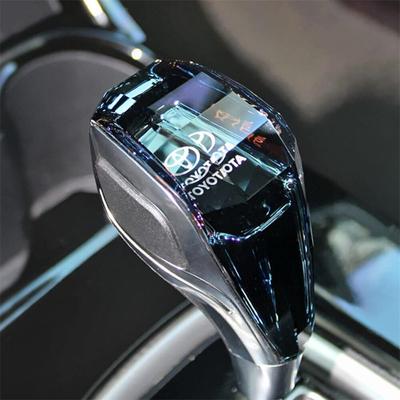 Řadicí páka auta 8/10/12 mm tři ráže s LED světlem atmosféry pro interiérové doplňky Toyota