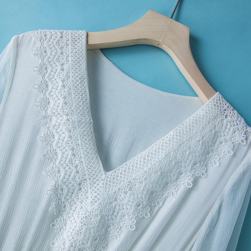 Women's Medium-Length Mulberry Silk Dress, 2022 Spring Collection