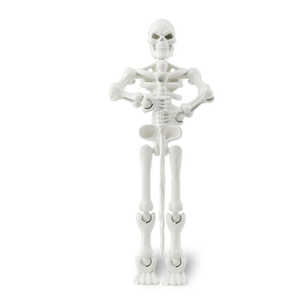 Mini Medieval Skeleton Figurines Small Halloween Skeleton For Home Table Decor Party Outdoor Graveyard Haunted House Accessories