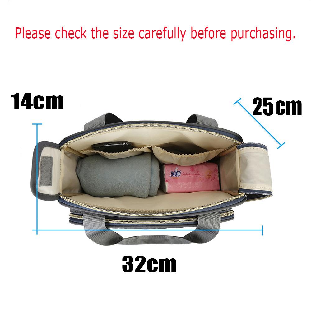 New Style Waterproof Diaper Bag Large Capacity Messenger Travel Bag Multifunctional Maternity Mother Baby Stroller Nappy Bags