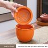 UOSO Ceramic Wet/Dry Tea Dregs & Wash Bowl
