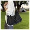 IELGY Denim Bag Fashion Commuter Shoulder Large Capacity Crossbody Bag