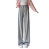 Women's 2025 Spring/Fall Straight Wide-Leg Drawstring High-Waisted Floor-Length Slimming Sweatpants