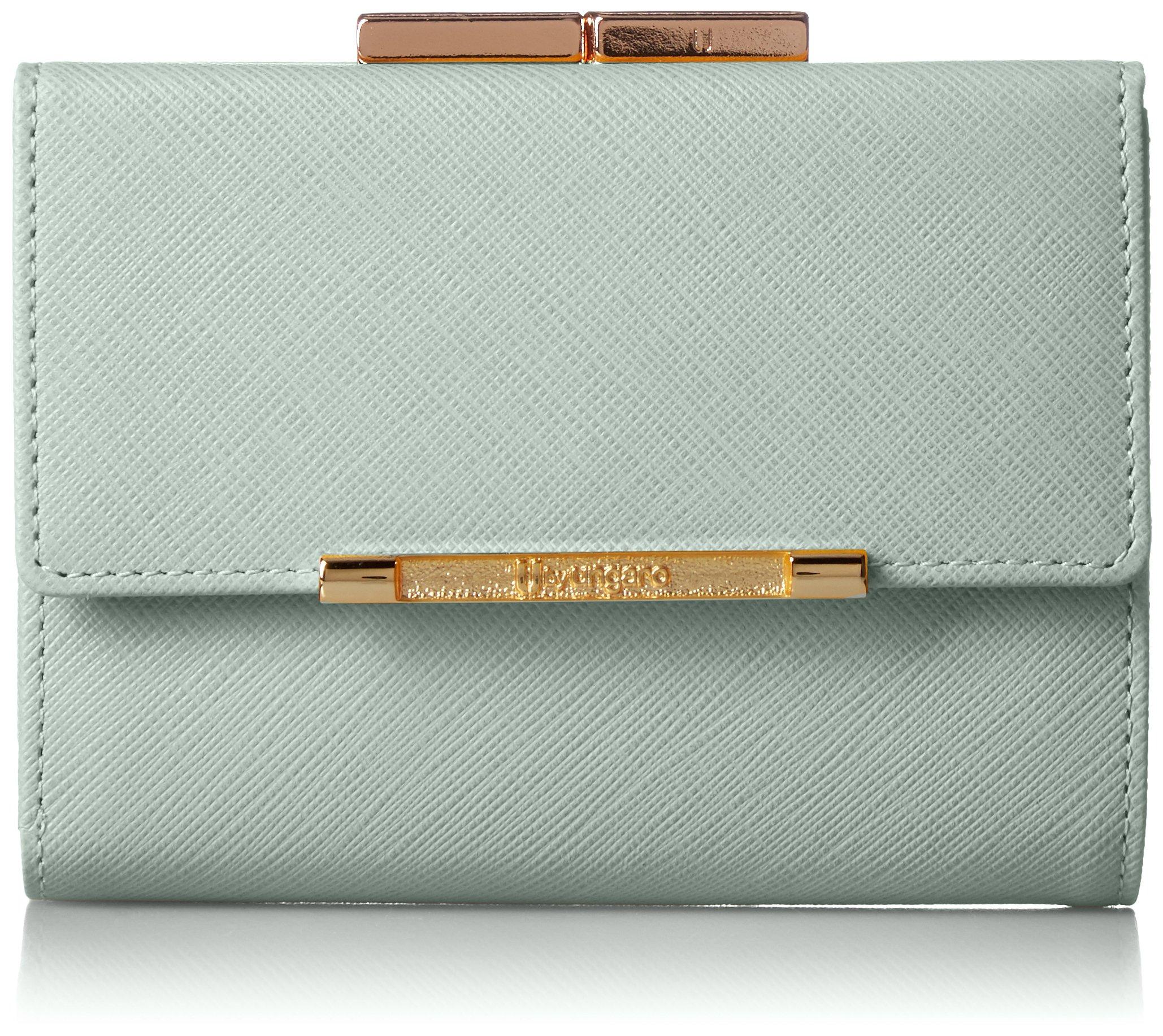 

U by Ungaro Eiger Clasp Folding Wallet with Key Ring, Women s, Light Green, UULW6AS4