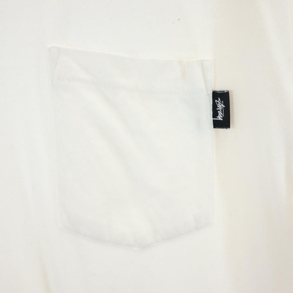 Stussy Short Sleeve With Pocket T-shirt S White Men's Used