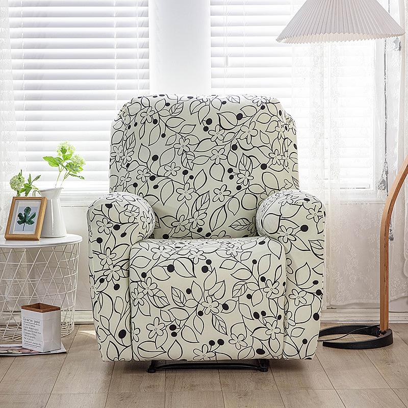 Recliner Cover First Class Sofa Cover All-inclusive Elastic Single Rocking Chair Cover Electric Function Chivas Nice Couch Case for Home