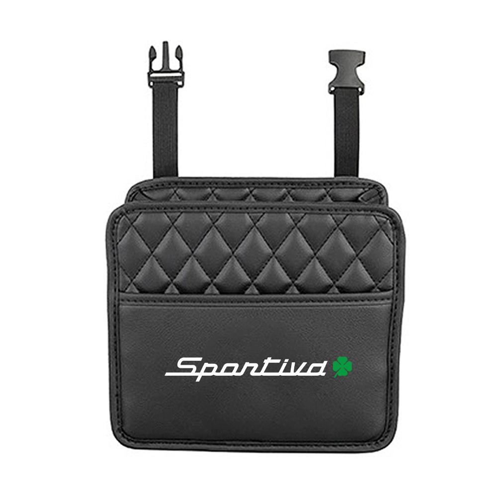 

Multifunctional portable PU Leather car seat storage organizing bag Suitable for Alfa Romeo Giulietta GT 159 147 156 Mito Brera 1pc