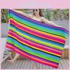 Vibrant Colorful Print Microfiber Bath Towel Ideal For Swimmers And Beach Lovers