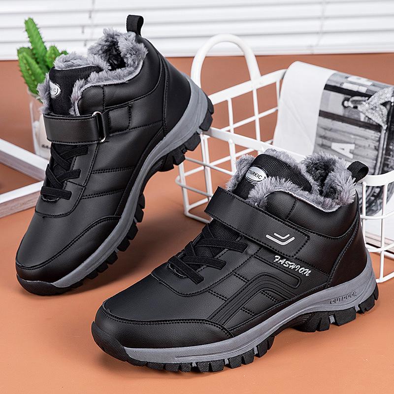 Herren Outdoor Winter Schneestiefel - Warme Sport Baumwollschuhe, Große Größe