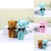 Soft And Cuddly Teddy Bear Keychain Plush Toy Adorable Stuffed Animal Doll