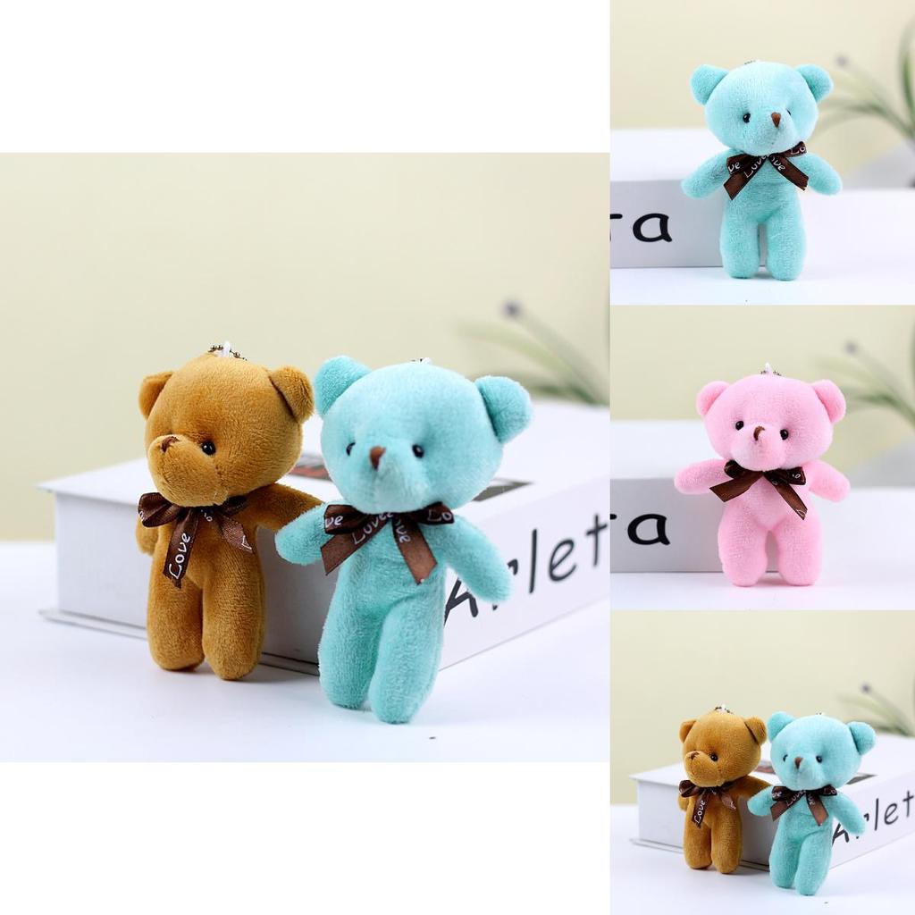 Soft And Cuddly Teddy Bear Keychain Plush Toy Adorable Stuffed Animal Doll