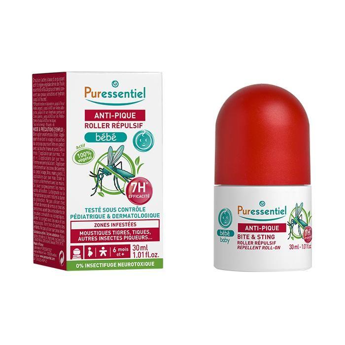 Puressentiel Anti-Pique Bébé Roller Répulsif Moustiques 30ml