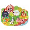 Puzzle encastrement 6 pièces - janod - happy farm - enfant - beige - a partir de 18 mois