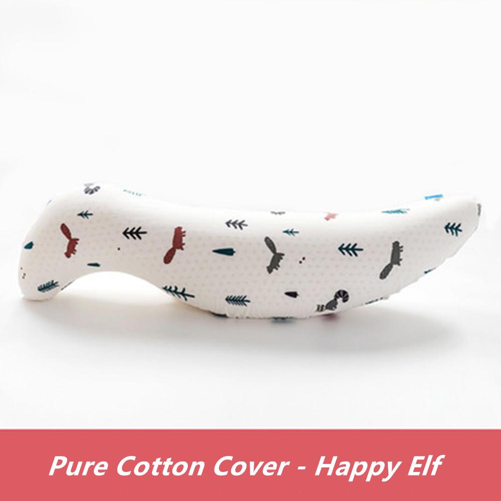 Boyfriend S-shaped Thailand Original Natural Latex Safety Pillow Memory Foam Pregnant Side Sleeping Leg Pillow Massage Pillows