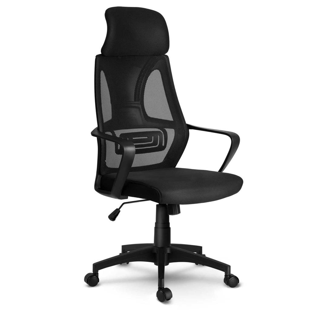 Praga Micro-Mesh Office Chair - Black
