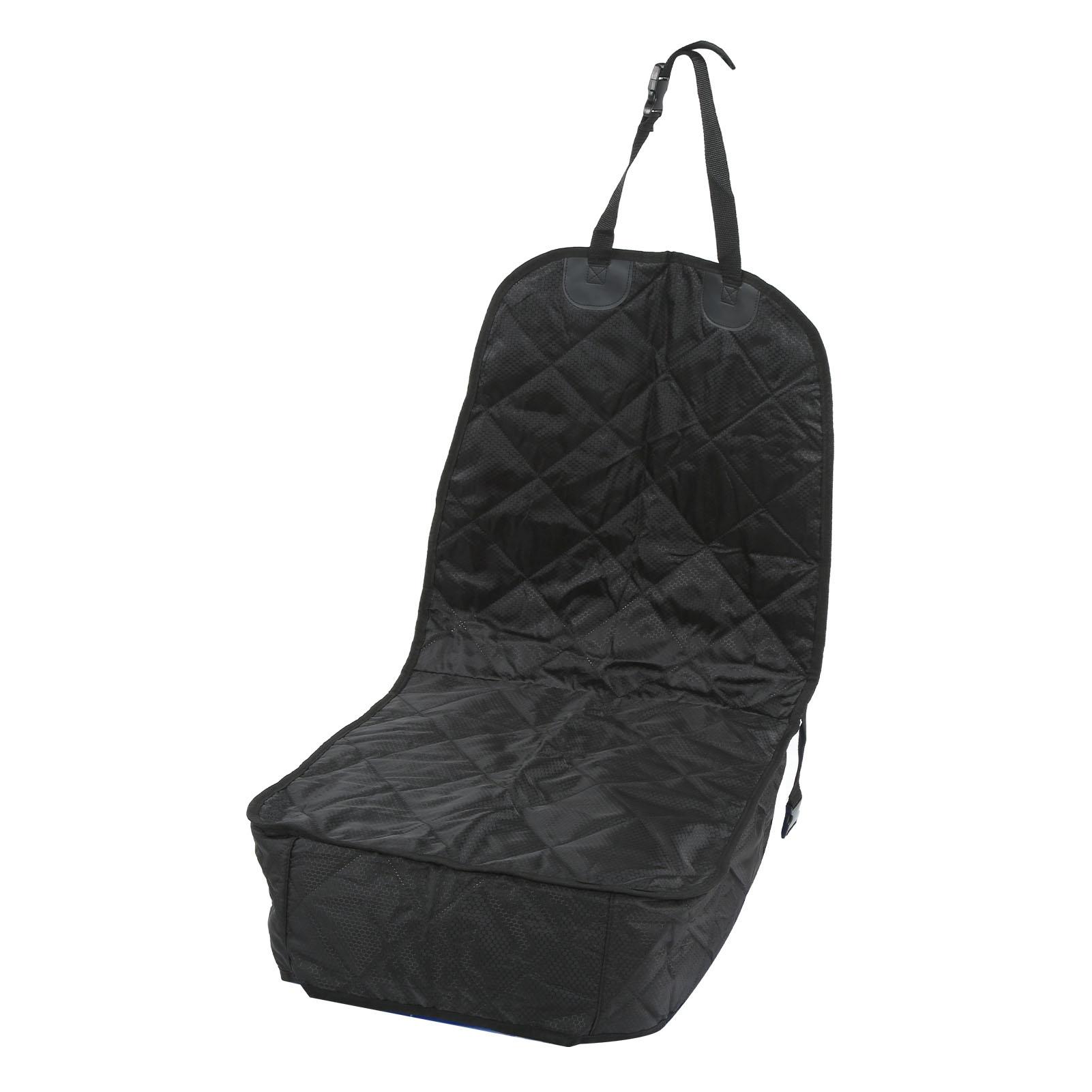 

Чехол на сиденье автомобиля Водонепроницаемый Защита от царапин Защита от грязи Чехол для переднего сиденья для домашних животных с пряжкой-ремнем для