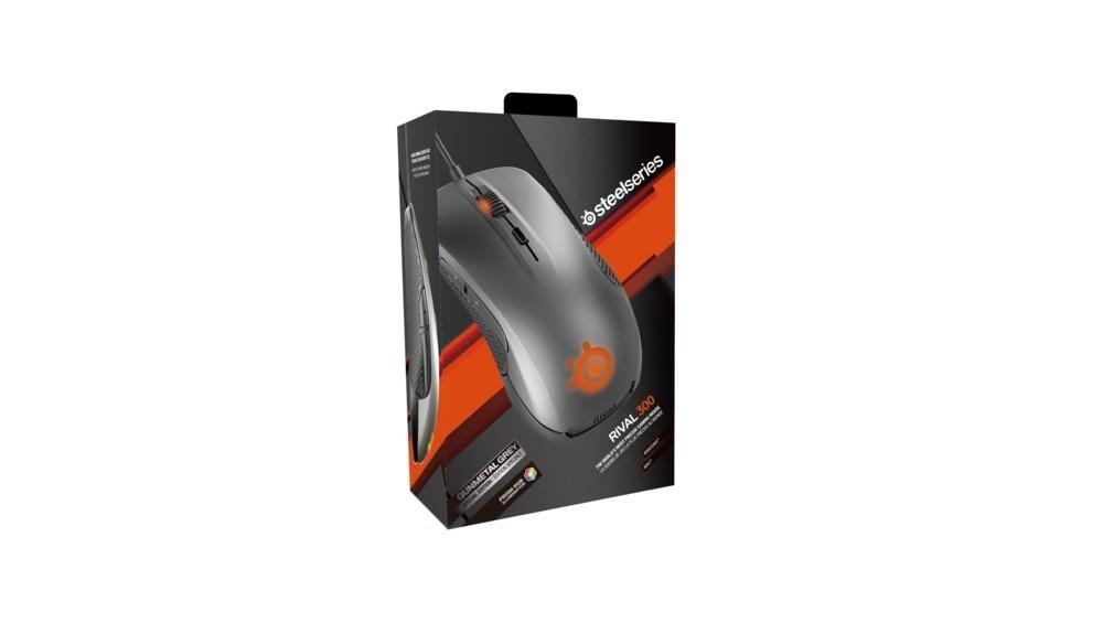 Mouse SteelSeries Rival 300 Gunmetal Gray 62350 []Gaming