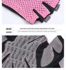 Women's Breathable Anti-Slip Half-Finger Fitness Gloves for Gym, Yoga, Cycling with Butterfly Mesh Design