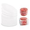 Disposable Premium Hamburger Patty Separation Pads 11Cm Round Square Hamburger Food Pads Paper Non-Stick Oil Paper Baking Paper