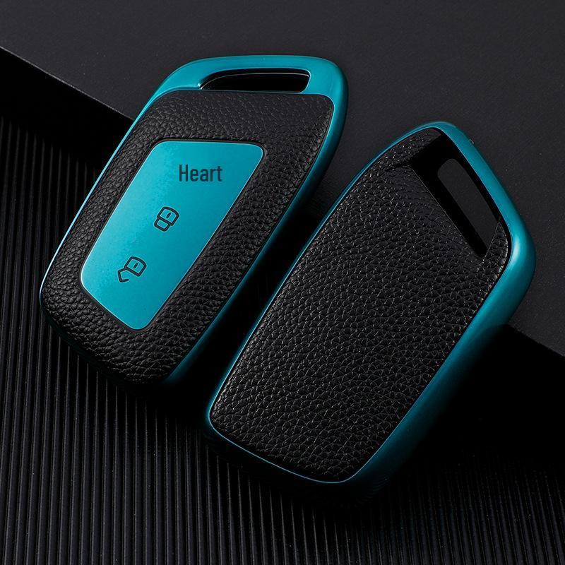 New Baojun RC6 RM5 RS5 RS3 Leather Grain Soft Rubber Key Holder