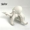Unique Office Gadgets 3D Printed Octopus Figurine, Cute Marine Animal Sculpture for Crafts Computer Monitor Decor, Desk Shelf Ornament, Collectible