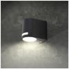 Wall lamp GU10 IP44 black