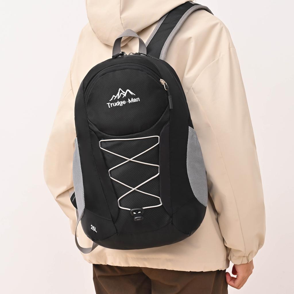 Schoolbag spring and summer new school bag outdoor travel bag backpack large capacity mountaineering bag light portable men's and women's camping