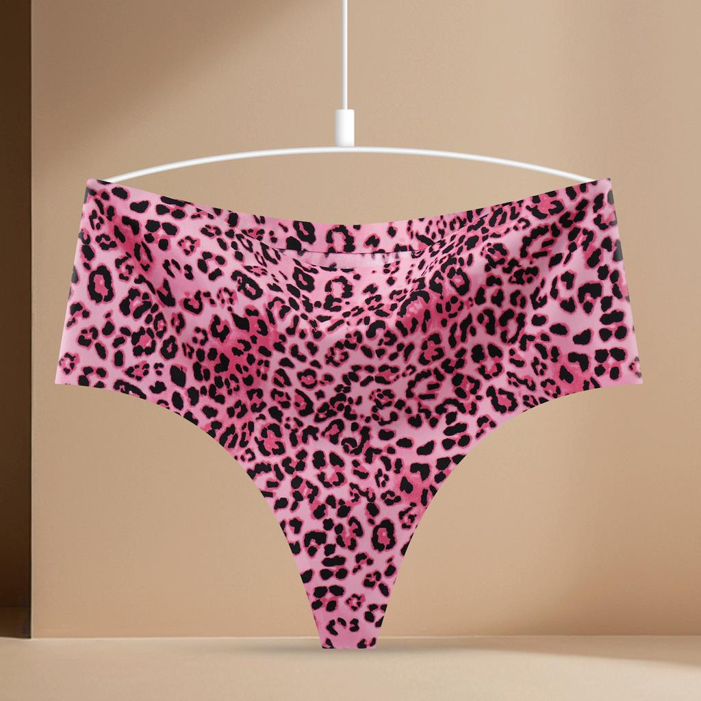 Lady Summer One-piece Silk-Free Breathable High-Waisted Abs-Controlling Yoga Thong Underwear