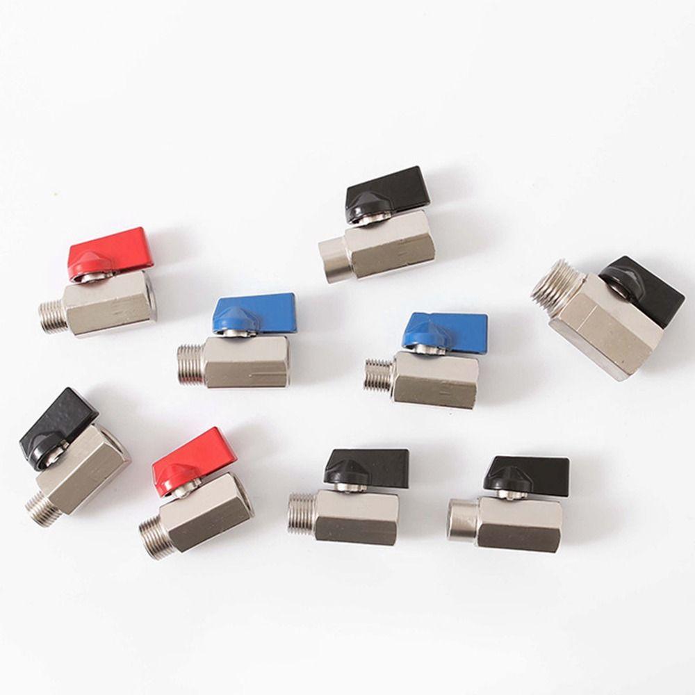 1Pcs BSP Male To Female Ball Valve 1/8" 1/4" 3/8" 1/2" Threaded Shut Off Valve