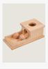 Montessori Wooden Building Blocks Box: Toddler Sensory Educational Toys