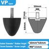Male Female Thread Vibration Isolation Base M6 M8 M10 M12 Shock Absorbing Pads  Silent Operation