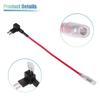 X AUTOHAUX 5 Sets Universal Car Fuse Tap and Circuit Adapter with Type Fuse 25A