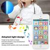 Baby Mobile Phone Toy Simulation Shaped Clr Music Cool Light English Mobile Phone Toy