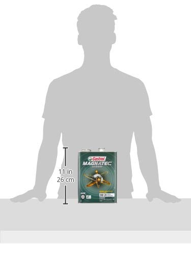 Castrol MAGNATEC HYBRID 0W-20 API SP 4L Engine Oil, Fully Synthetic, for 4-Wheel Gasoline Vehicles