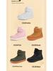 Children's Winter Waterproof Non-Slip Cotton Snow Shoes – Warm Velvet Lined Outdoor Footwear for Boys and Girls.
