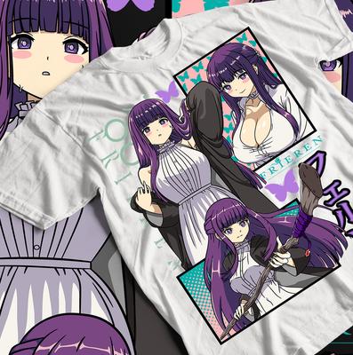 Fern Stark Anime Geschenke T-Shirt, Frieren Beyond Journey's End Shirt, Unisex T-Shirt,